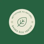 Logo Produit Nettoyage Bricolage Livraison Simple Monoligne en Crème et Vert-min